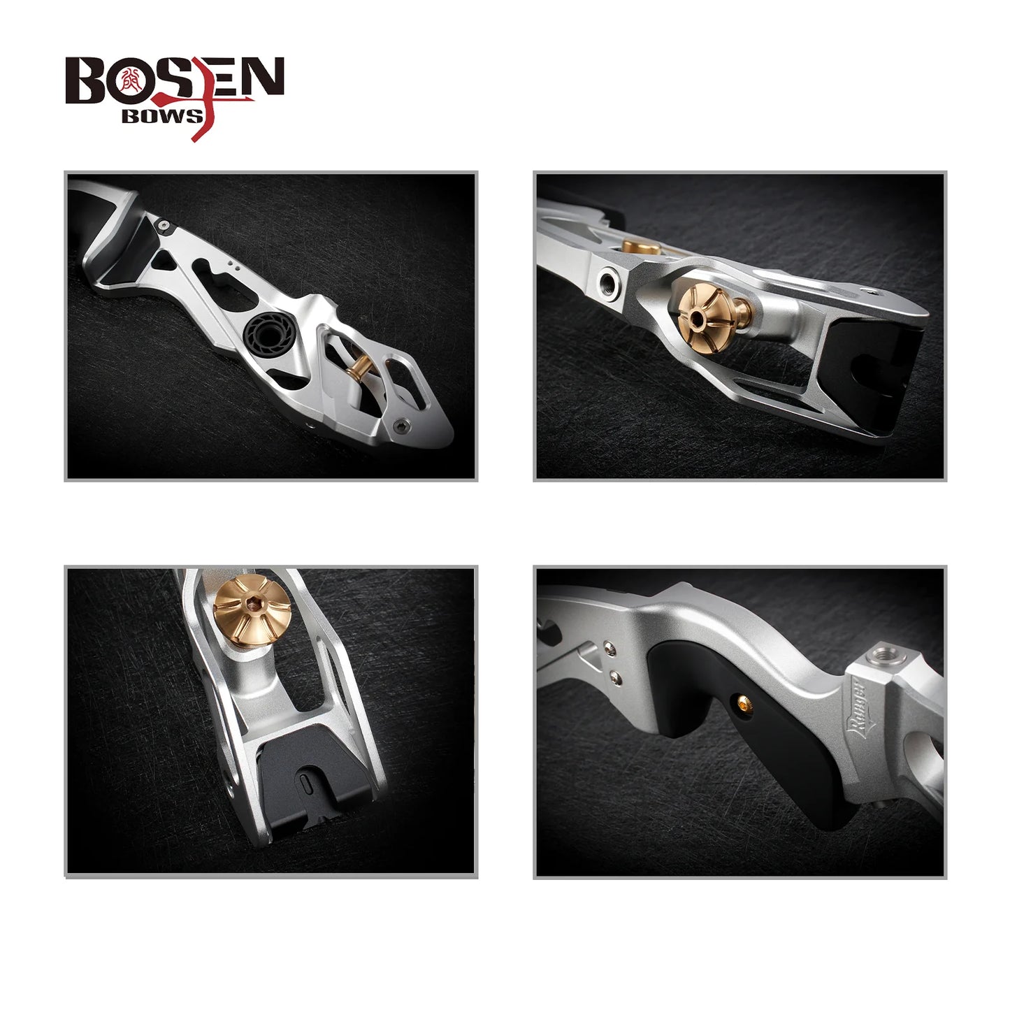 BOSEN - 21" Riser RANGER TRADITIONAL HUNTING BOWS For ARCHERY