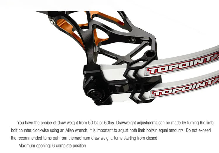 TOPOINT Compound Bow - X38"