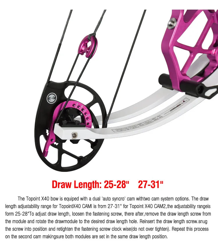 TOPOINT Compound Bow - X40"