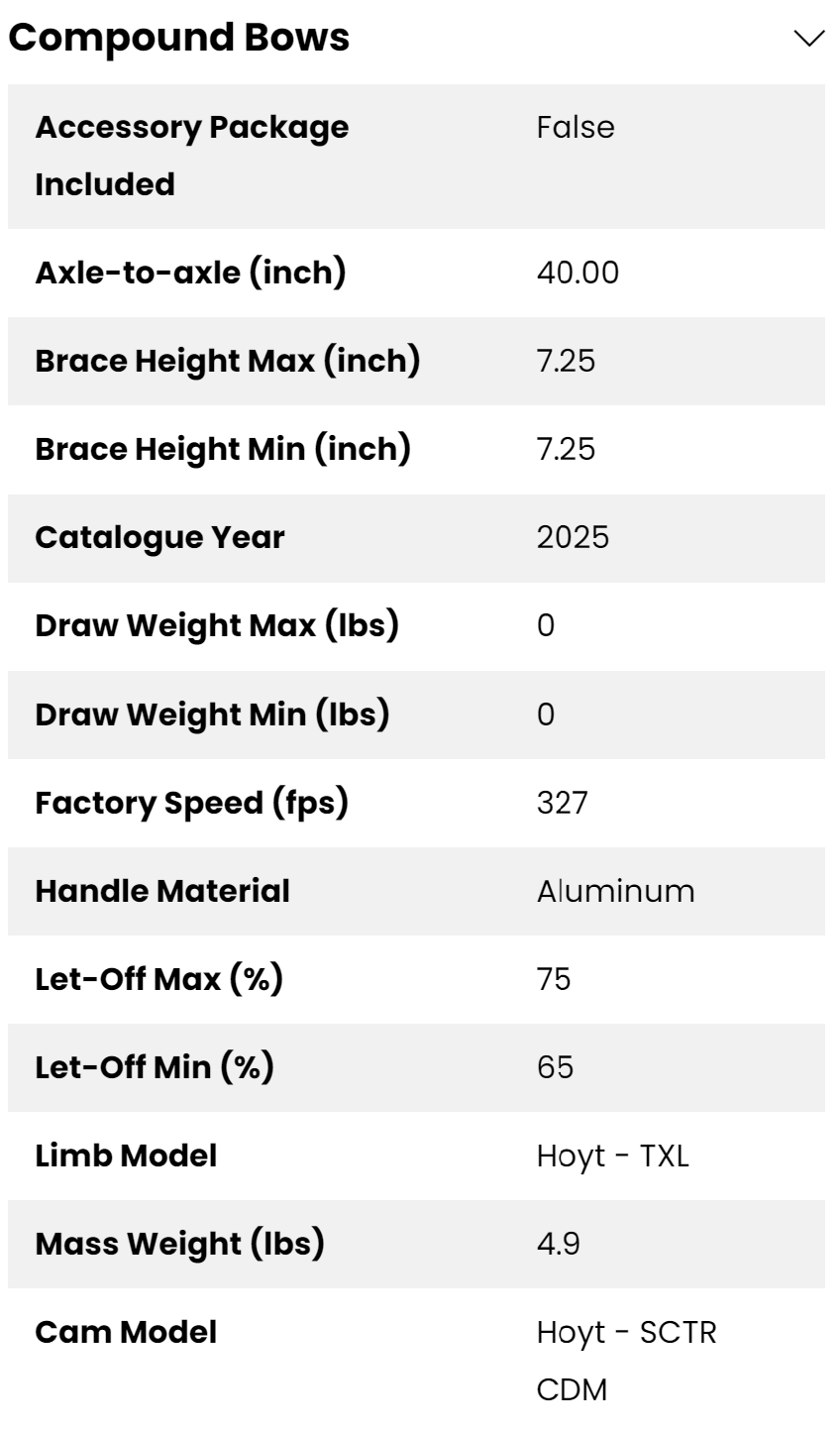 Hoyt - Concept 40 (Preorder Only)