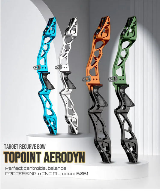 TOPOINT - Recurve Bow AERODYN RISERS 25" - Riser (顶点 - 弓把)