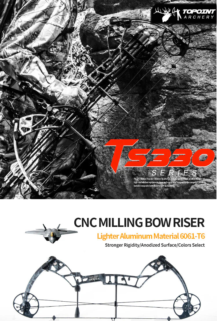 Topoint - TS330 Compound Bow (two weeks delievery time)