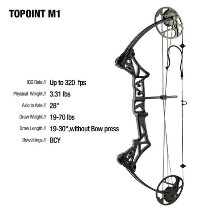 Topoint - M1 Compound Bow RH Only (2 months delivery)