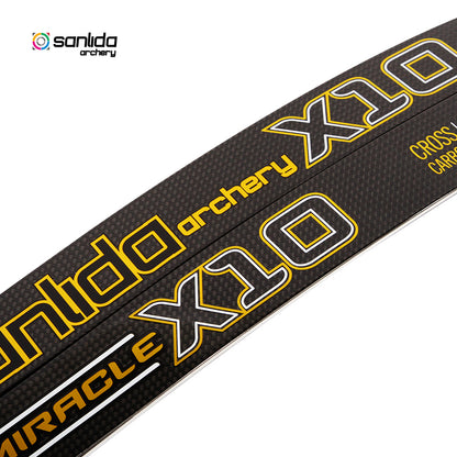SANLIDA - Miracle X10 - Carbon Limbs (Back Order)