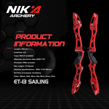 Nika - ET-13 Sailing 23inch ILF Recurve Riser RH only