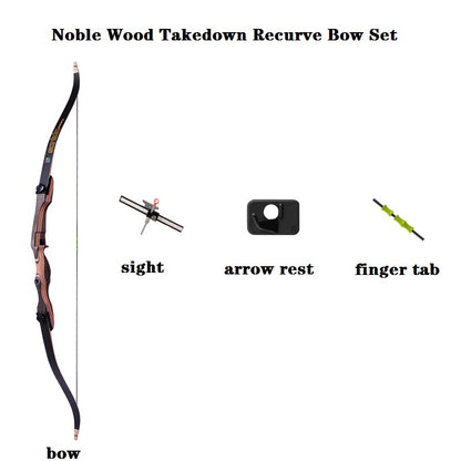 SANLIDA - Noble Wood Recurve Bow Kit