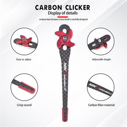 NIKA Elong - 26CK03 carbon fiber clicker - Clicker (NIKA - 响片)