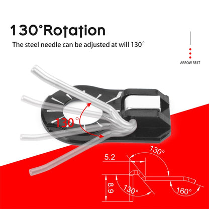 NIKA Elong - 25AR13 Magnetic Arrow Rest LH-RH Convertible (箭台)