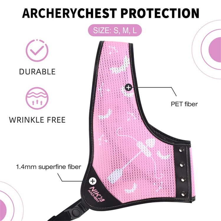 NIKA - Pink Mesh Chest Guard