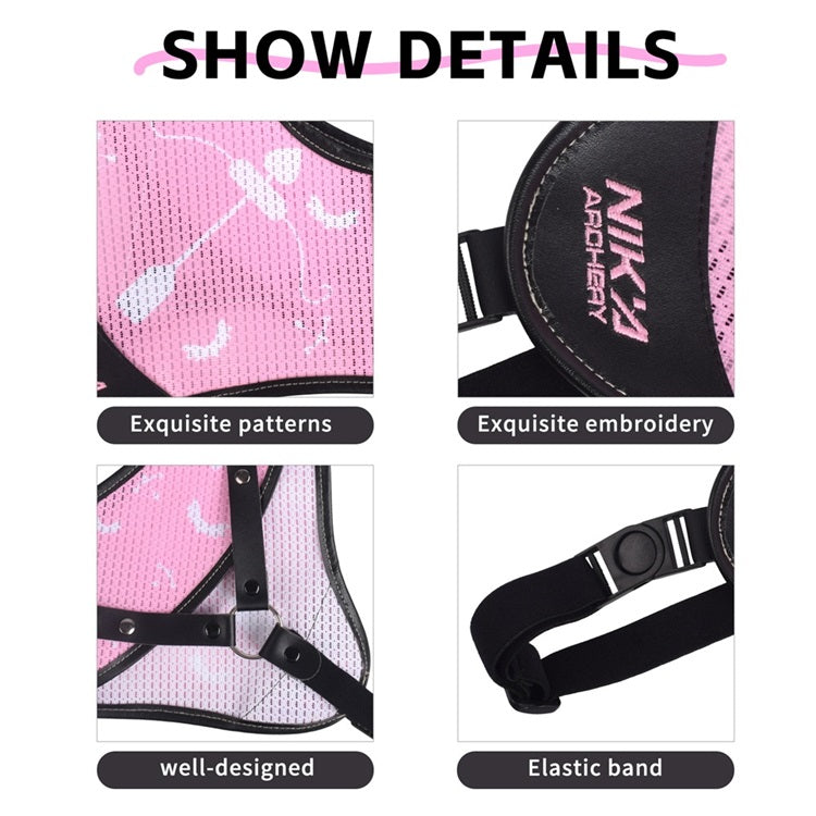 NIKA - Pink Mesh Chest Guard