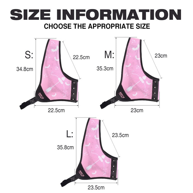 NIKA - Pink Mesh Chest Guard