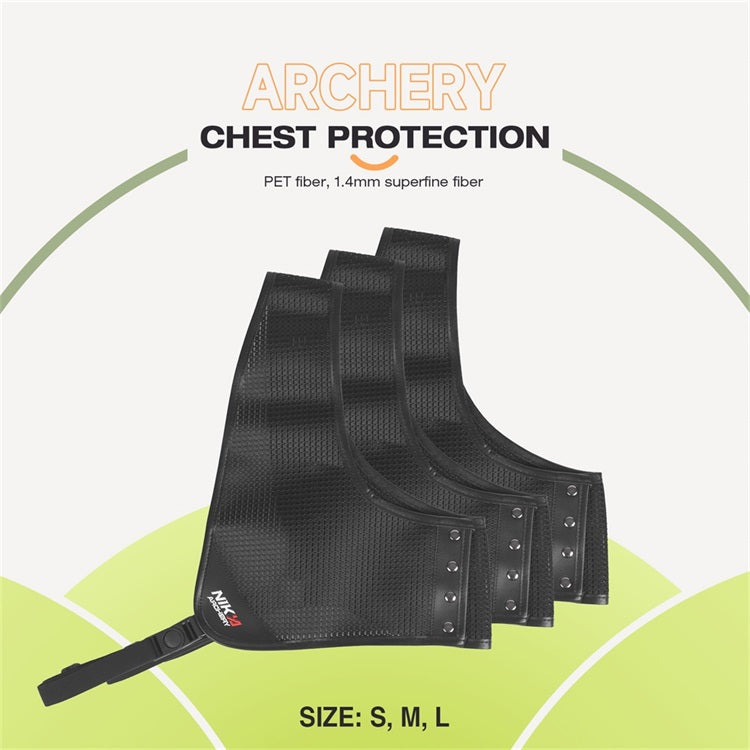 NIKA - Black Mesh Chest Guard