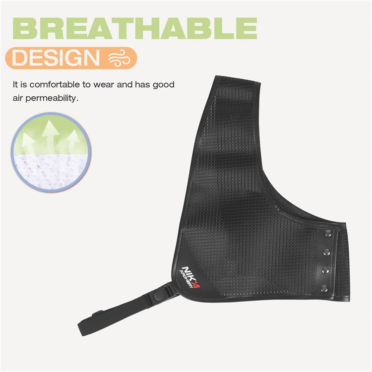 NIKA - Black Mesh Chest Guard