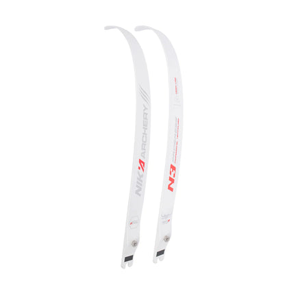 NIKA ARCHERY - New Logo N3 Progress Series BLACK 55% Carbon Fiber Limbs
