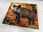 Animal target face (Non-woven fabric & Kraft paper) - Wild Boar