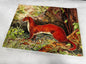 Animal target face (Non-woven fabric & Kraft paper) - Ermine