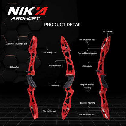 Nika - ET-13 Sailing 23inch ILF Recurve Riser RH only