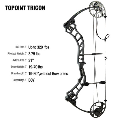 Topoint - TRIGON Compound Bow (2 months delivery)
