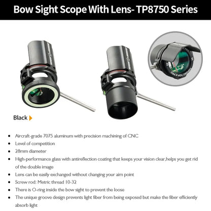 TOPOINT - Bow Sight Scope With Lens - TP8750 (顶点)