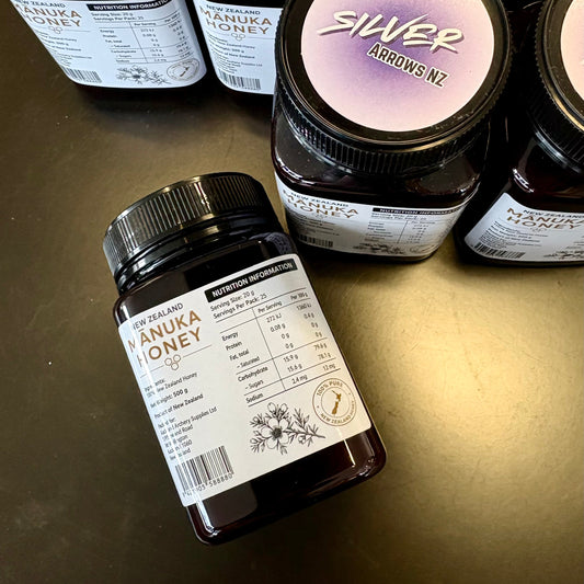 Support Silver Arrows 100% Manuka Honey