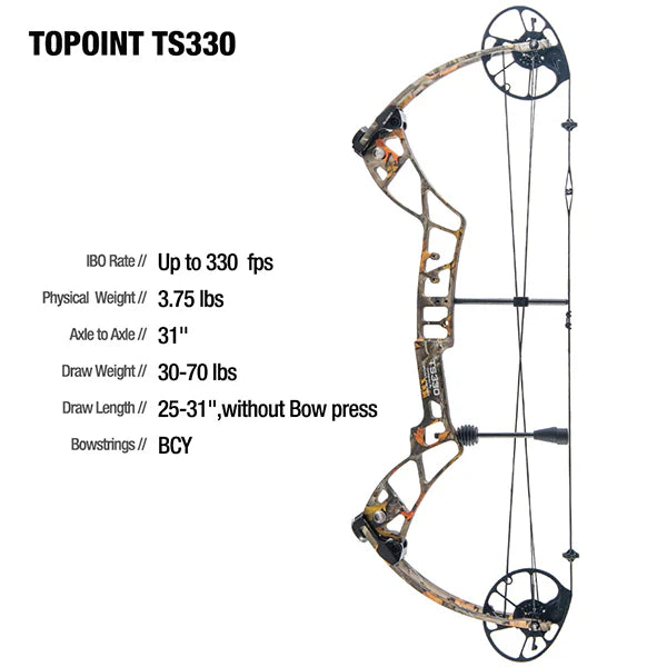 Topoint - TS330 Compound Bow (two weeks delievery time)