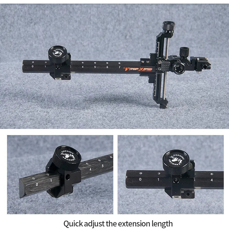 Topoint Carbon Compound Bow Sight TP8810 Micro adjustable*