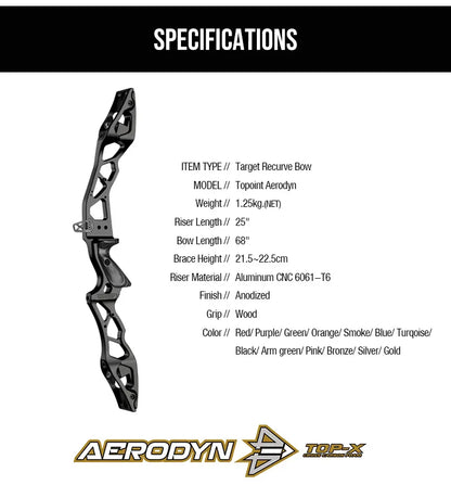 TOPOINT - AERODYN RISERS 25"