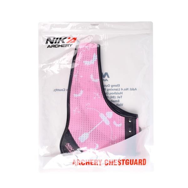 NIKA - Pink Mesh Chest Guard