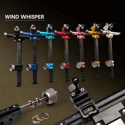 Wind Chaser - 9-inch Carbon Fiber Sight Fine-tuning Sight (Ver. 1)