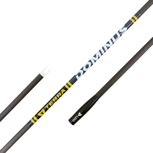 Terra Firma DOMINUS 4mm Shafts / PreFletched -Dozen