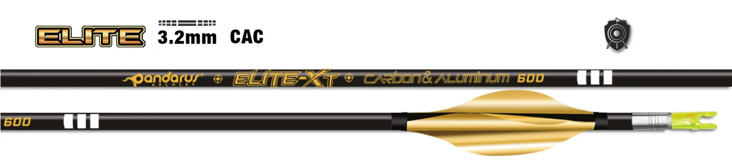 Pandarus - ELITE XT parallel shaped CAC structure arrows