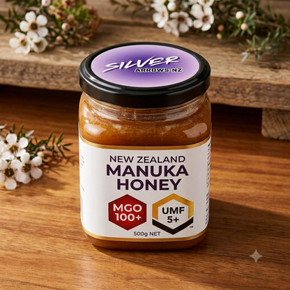 Support Silver Arrows 100% Manuka Honey