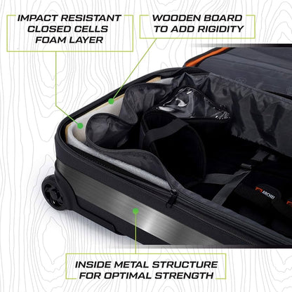 Legend - Everest Compound Bow Case with wheels - Airline Approved (40" or 44")