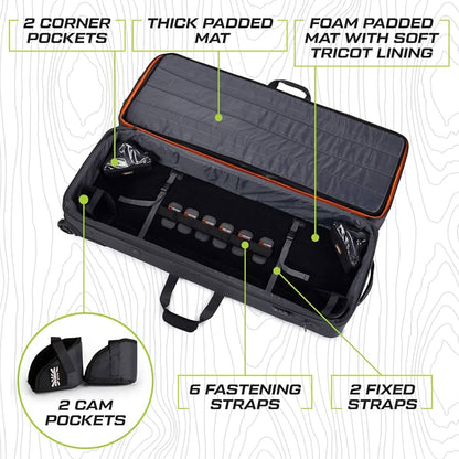 Legend - Everest Compound Bow Case with wheels - Airline Approved (40" or 44")