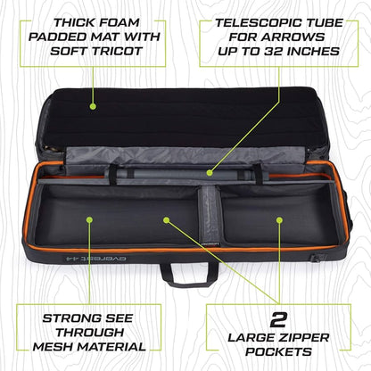 Legend - Everest Compound Bow Case with wheels - Airline Approved (40" or 44")
