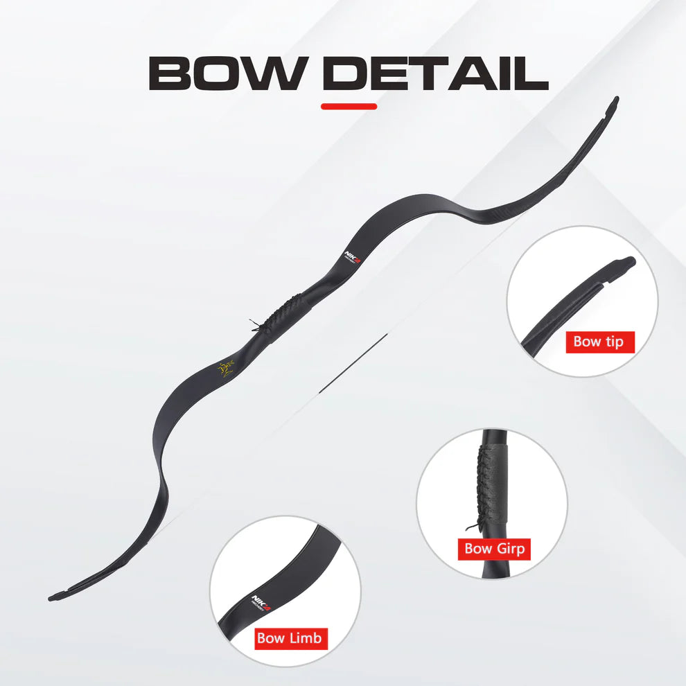 Nika - ET-4C MENGYUAN Crab Bow Carbon Traditional Bow