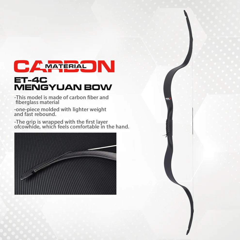 Nika - ET-4C MENGYUAN Crab Bow Carbon Traditional Bow