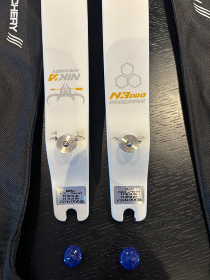 Nika N3 Pro limbs, White, medium.32 lbs (second hand)