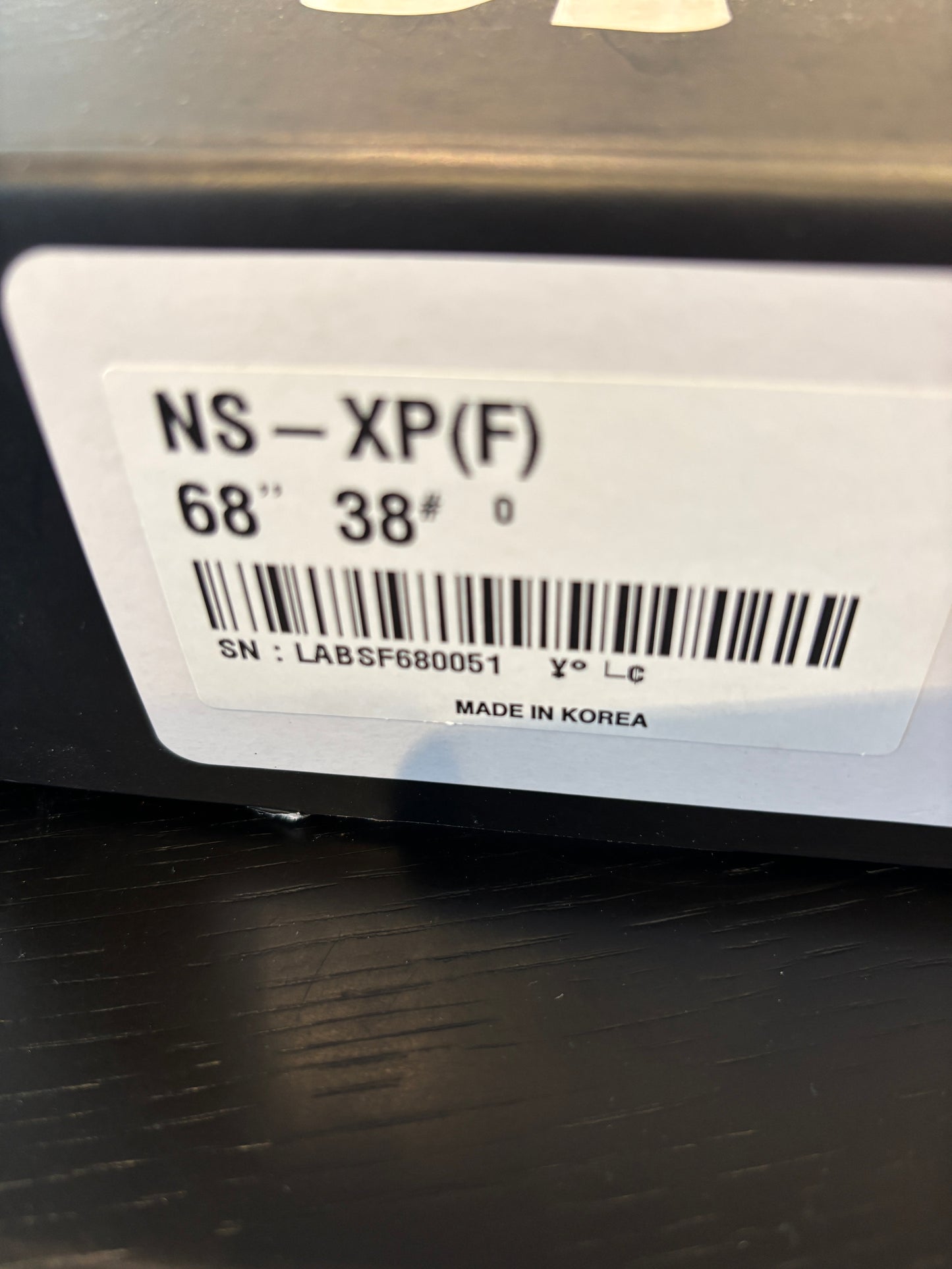 Wiawis Ns-xp-foam-68” 38lbs (second hand)
