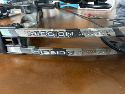 Compound bow - Mission Hammr - Camo (secondhand)