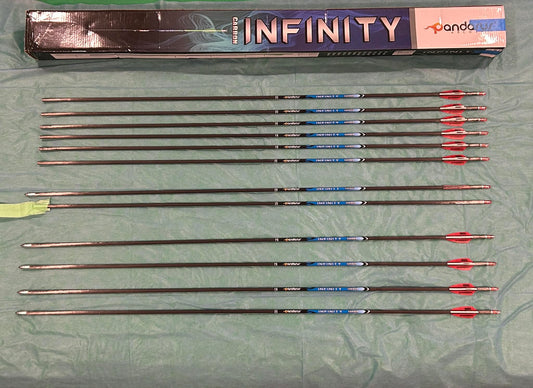 12 arrows Pandarus infinity 400 spine uncut
