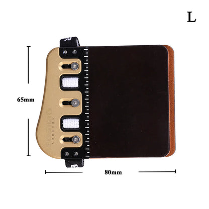 BICASTER - PRO Barebow Cordovan Finger Tab