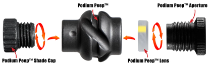 Podium Peep (TM) Shade Cap