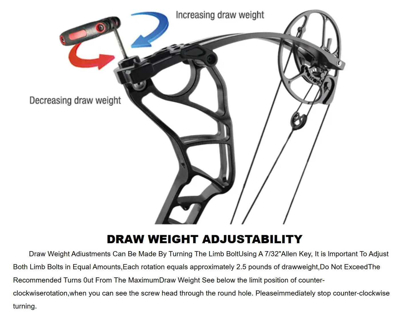 Topoint - ACUITY 28" Compound Bow (2 weeks delivery)
