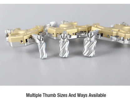 TOPOINT - 3 OR 4 FINGER THUMB TRIGGERBLACK/BRASS-TP468