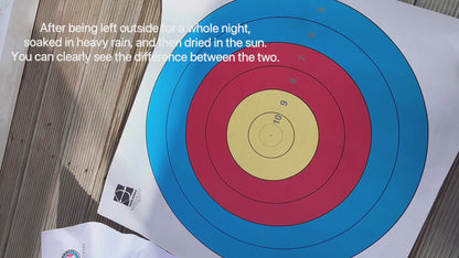 YOUYI - Target Face 80cm 6 ring - World Archery certification Rain-proof tear-resistant