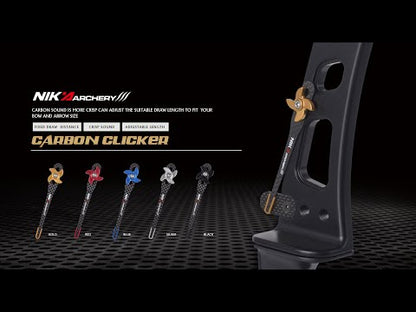 NIKA Elong - 26CK03 carbon fiber clicker - Clicker (NIKA - 响片)