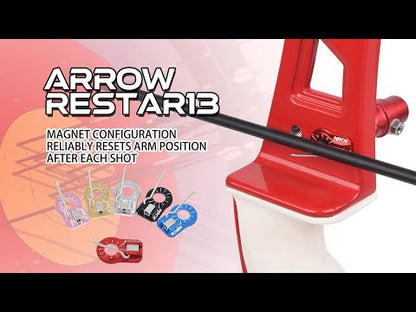 NIKA Elong - 25AR13 Magnetic Arrow Rest LH-RH Convertible (箭台)