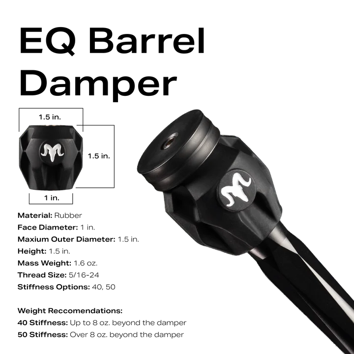 EQ Barrel Damper - 1 inch